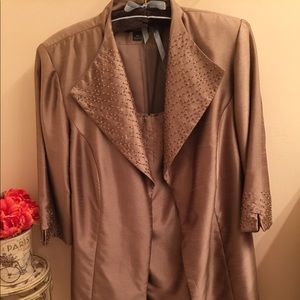 2 piece dress/jacket combo size 18W